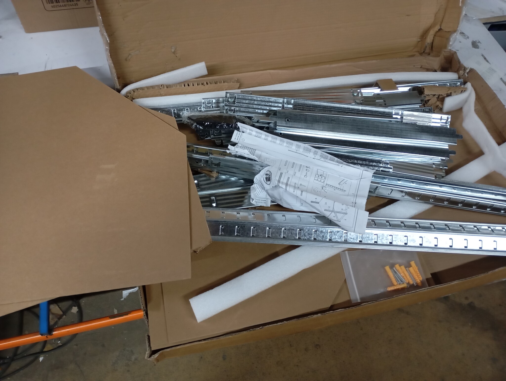 vidaXL Hoekrek 5-laags - 75% Korting! Lichte Krasjes