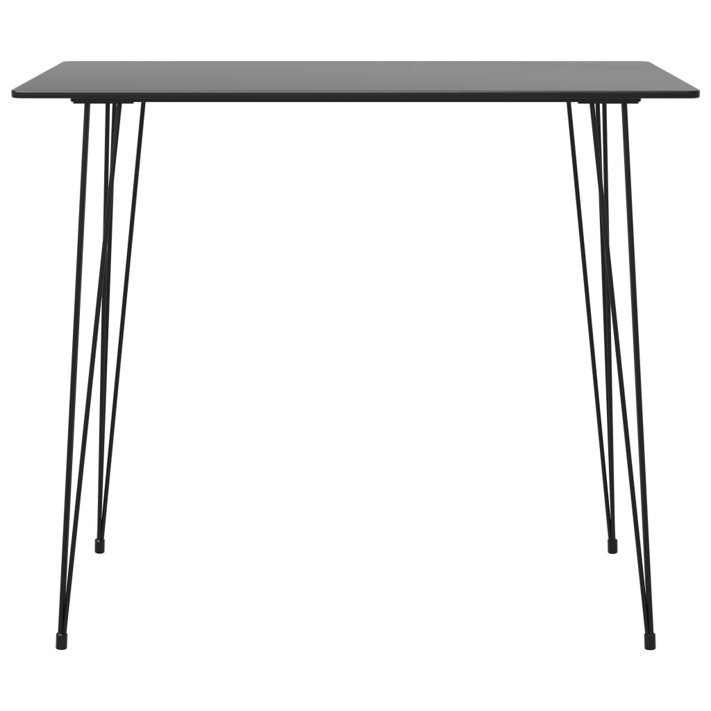 vidaXL Bartafel 120x60x105 cm Zwart | 40% Korting | Retourproduct