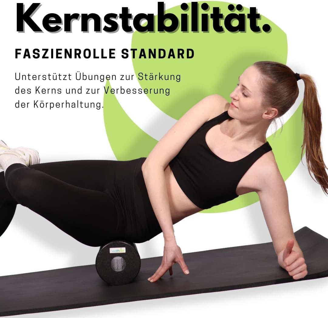 Health Rise Fascia Set (5-Delig) - Zelfmassage Roller & Ballen - NU 35% KORTING!