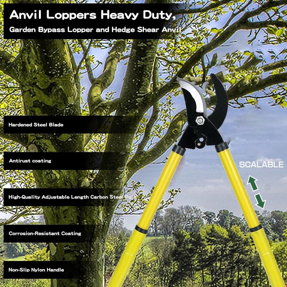 Telescopische Takkenrschaar - 40% Korting! Verstelbaar 42-61cm