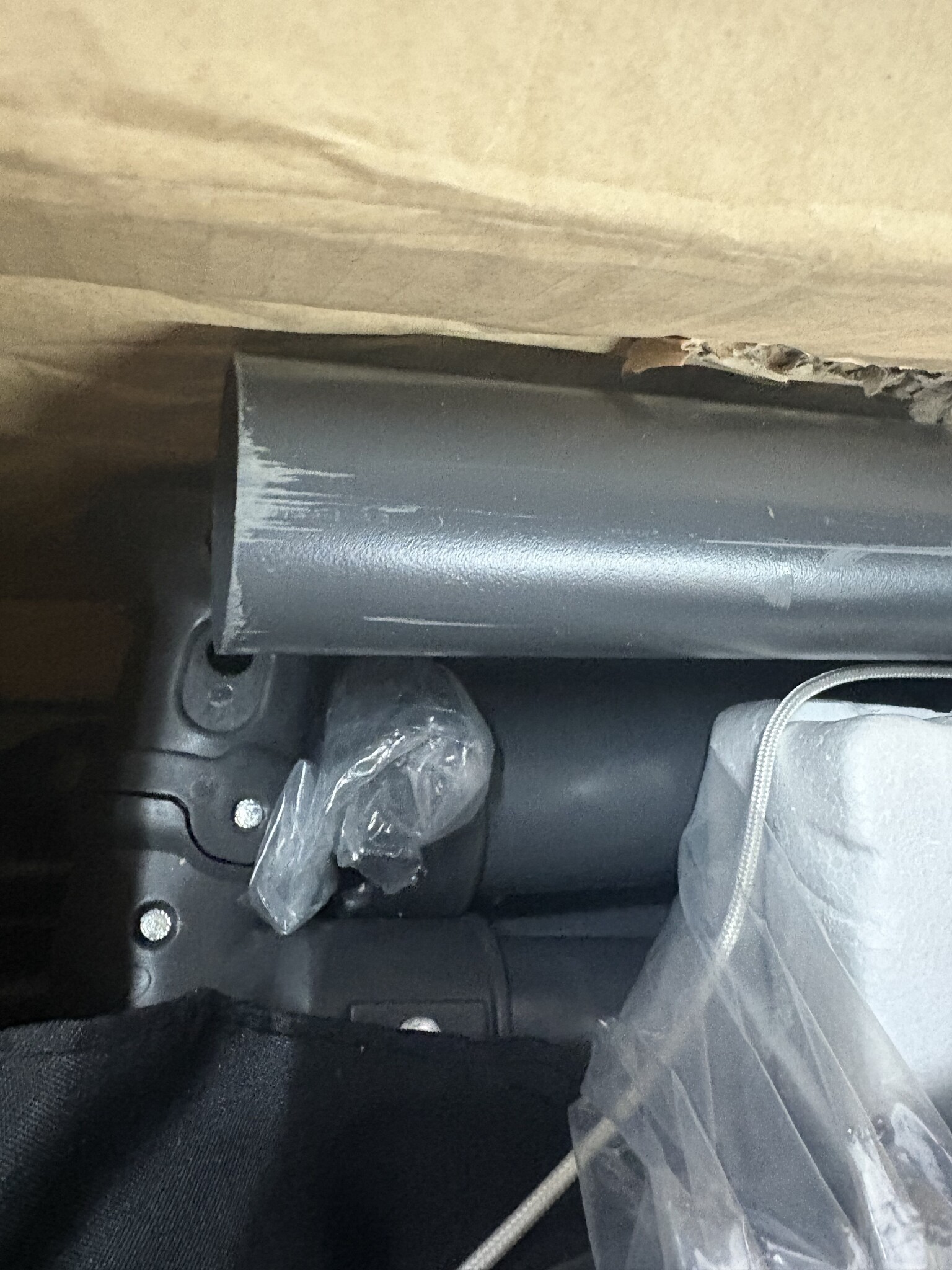 VidaXL Zweefparasol Zwart 350cm met LED - 50% Korting!