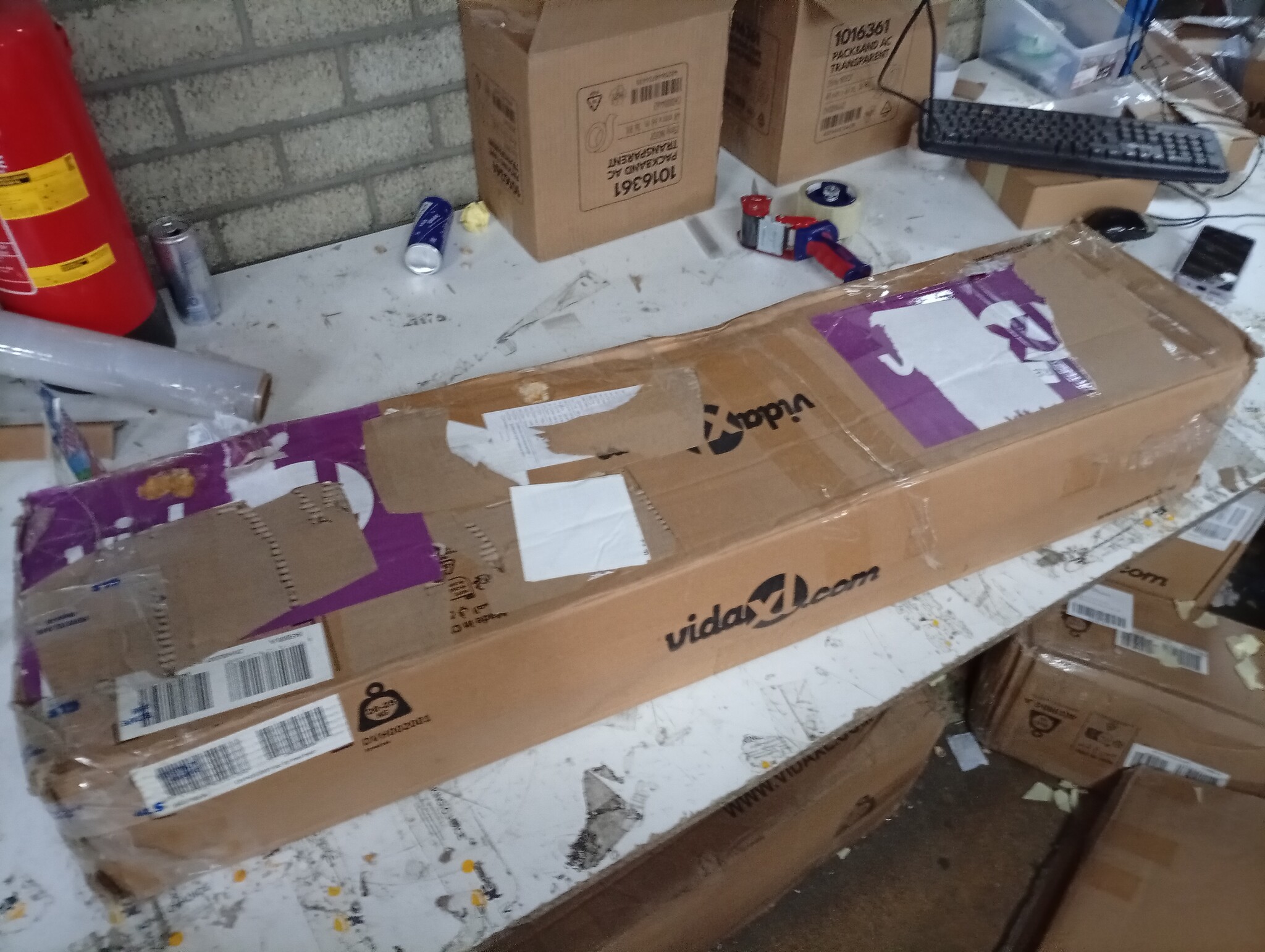 VidaXL Bedframe Sonoma Eiken 100x200 cm - 64% Korting! (Lichte Montageschade)