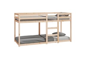 VidaXL Stapelbed Grenenhout 80x200cm - 55% Korting! Zeer Beperkt Op Voorraad!