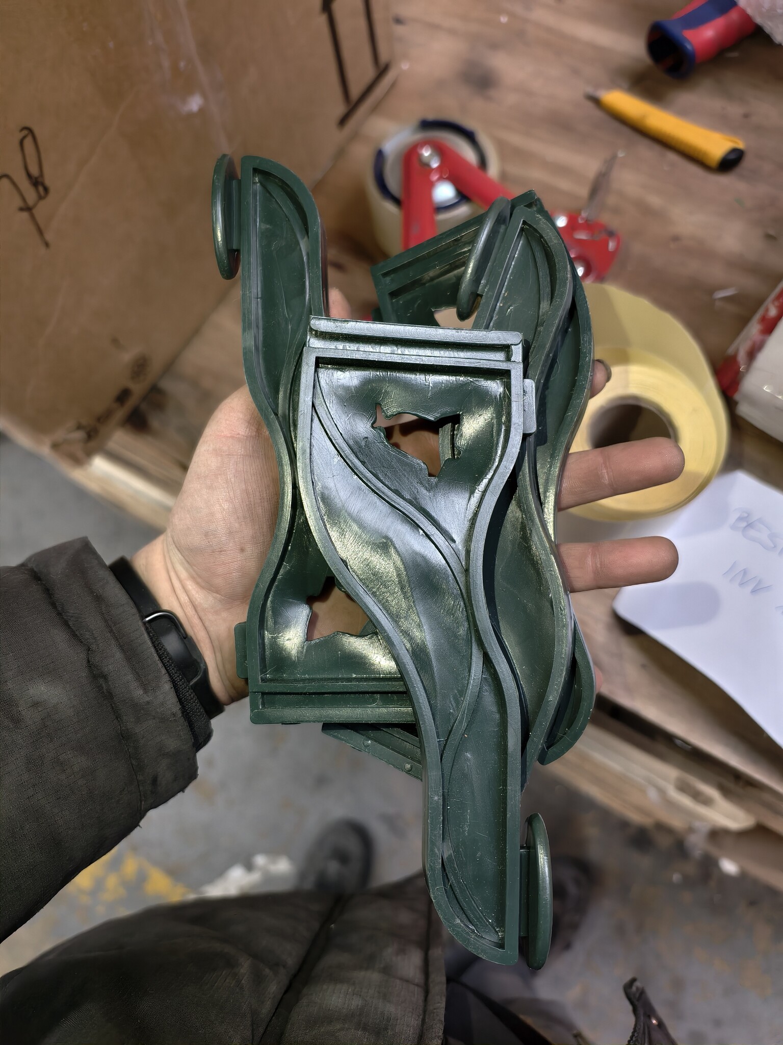 Kunstkerstboom 180cm op stam - Sneeuw & Glitter - 40% Korting!