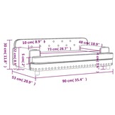 VidaXL Kinderbank Roze Fluweel (40% Korting!) - Comfortabel & Veilig