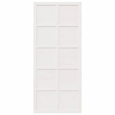vidaXL Schuifdeur Wit Grenenhout 90x210cm - 55% Korting! - Licht Beschadigd