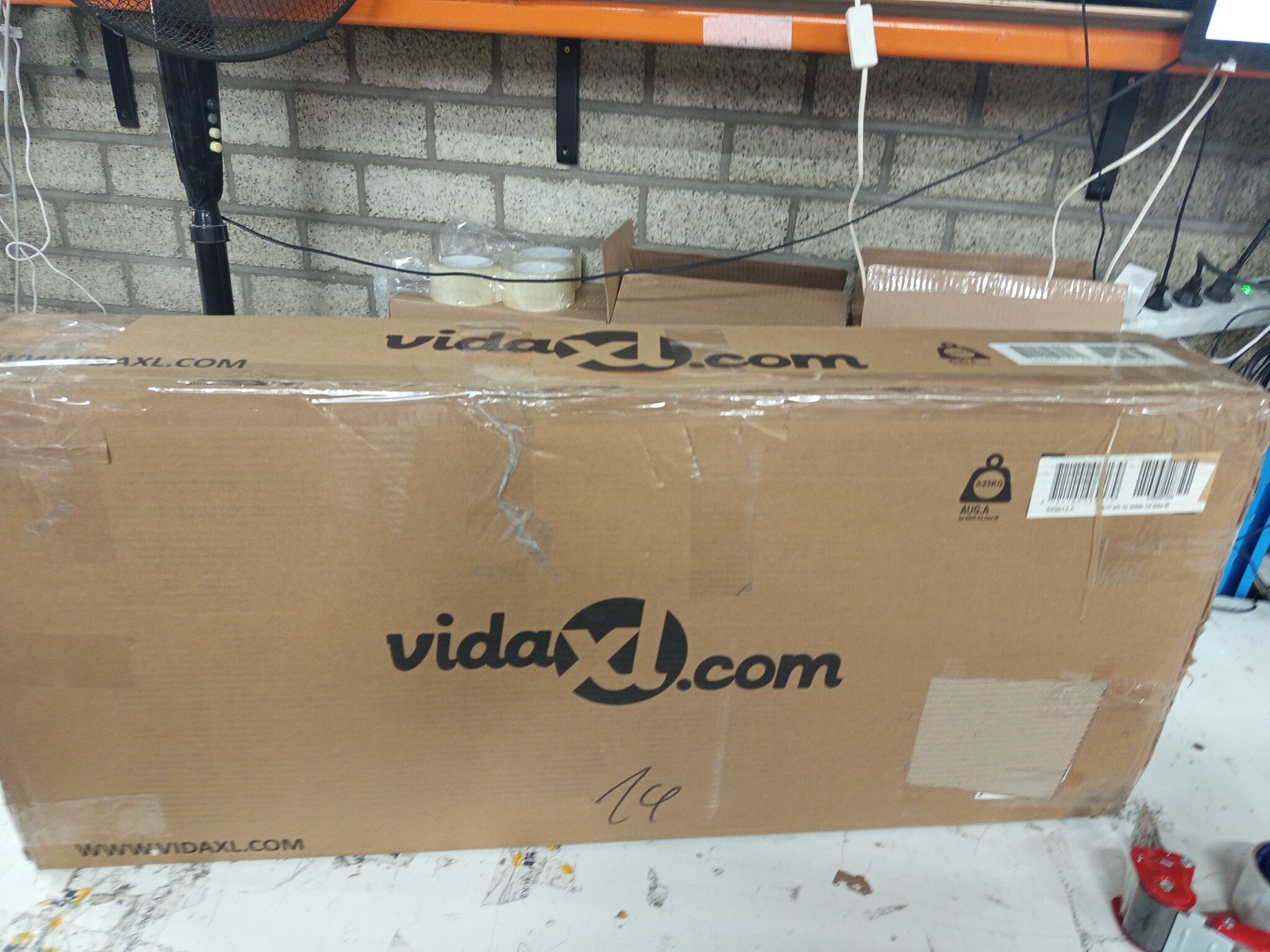 vidaXL Dressoir Wit 80x36x75 cm - 60% Korting