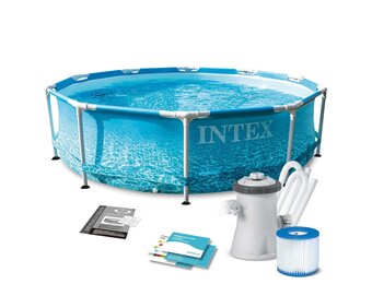 Intex Opzetzwembad 305x76 cm | Filterpomp & Accessoires | 46% Korting