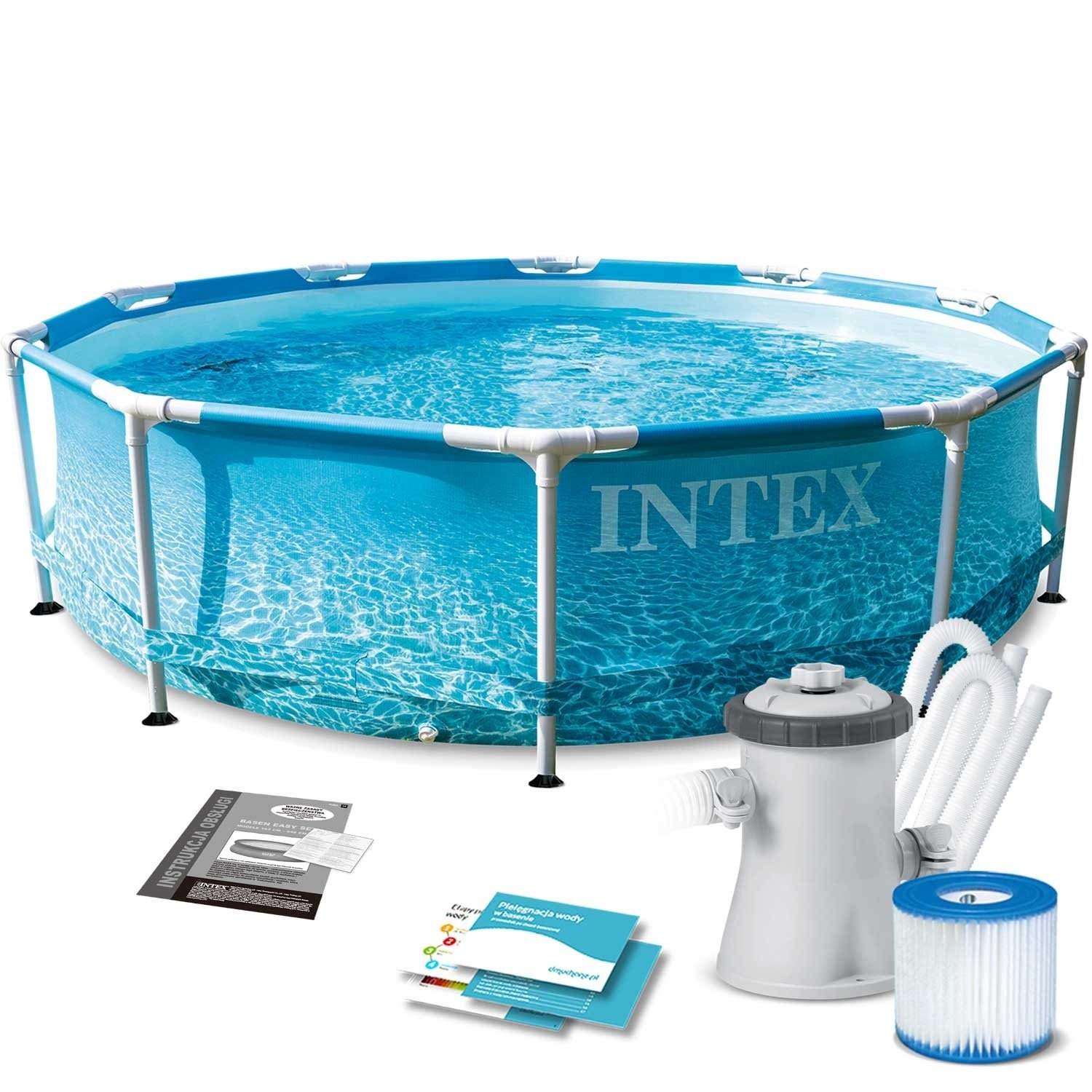Intex Opzetzwembad 305x76 cm | Filterpomp & Accessoires | 46% Korting
