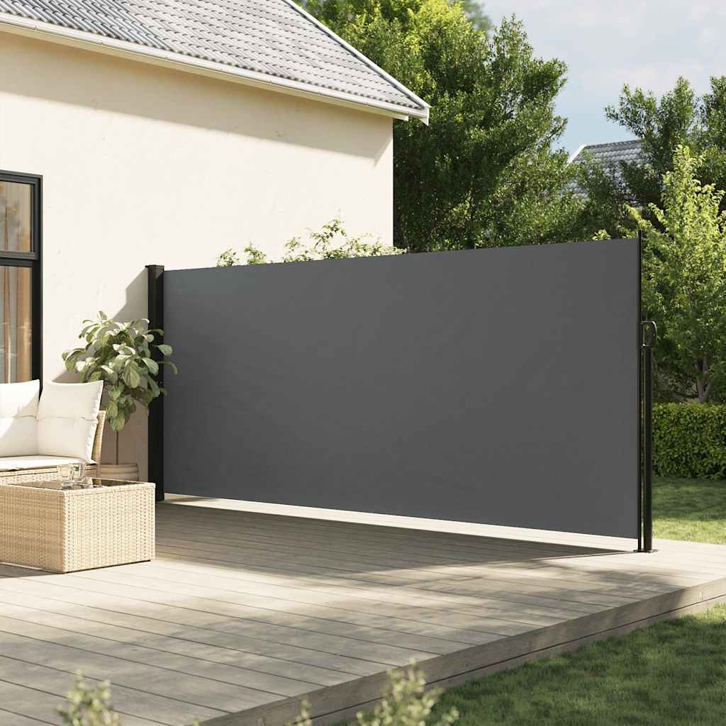vidaXL Windscherm Uittrekbaar 180x600cm Antraciet - 55% Korting!