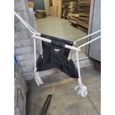 Babyschommel - 59% Korting - Zwart/Crème Diamanten - max. 20 kg