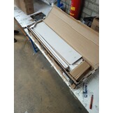 vidaXL Bedlades Massief Grenenhout Wit - 4 St. - 55% Korting