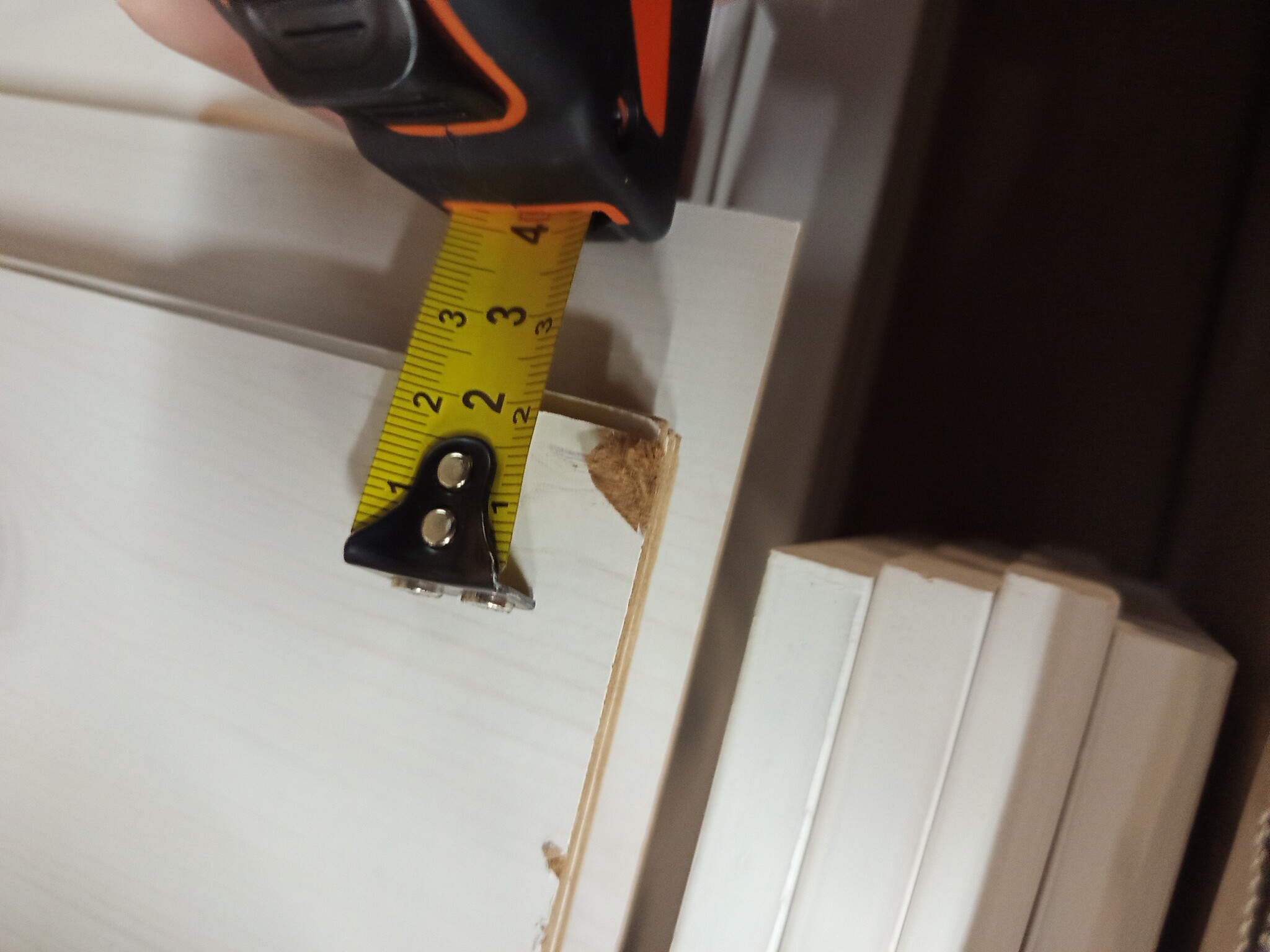 vidaXL Bedlades Massief Grenenhout Wit - 4 St. - 55% Korting