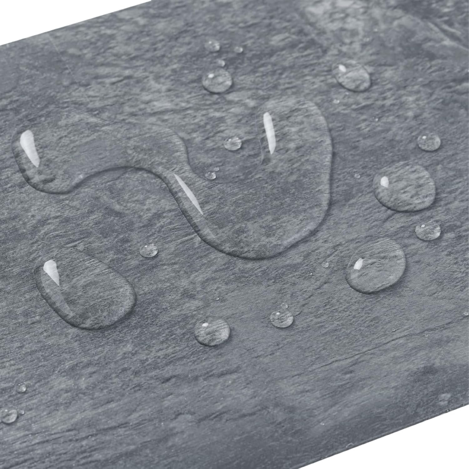 40% KORTING: INMOZATA PVC Vloerstickers Donkergrijs Houtnerf (36st)