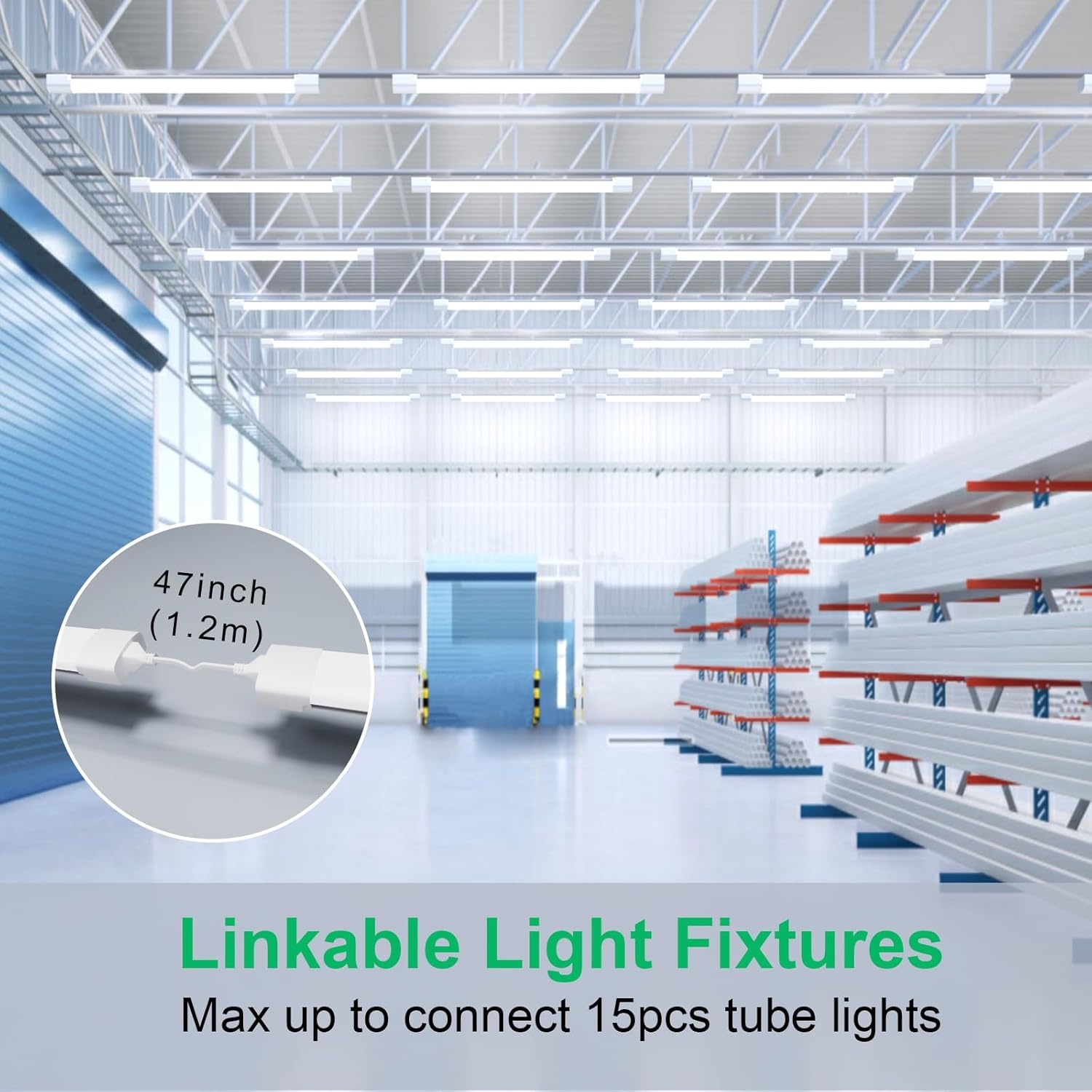 LED Vochtige Ruimte Verlichting 150cm, Koel Wit, 35% Korting!