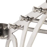 vidaXL Bagagerek met Kleerhangers & Spiegel - 47% Korting!