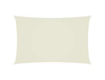 vidaXL Zonnescherm Rechthoekig 2.5x5m Crème - 46% Korting!