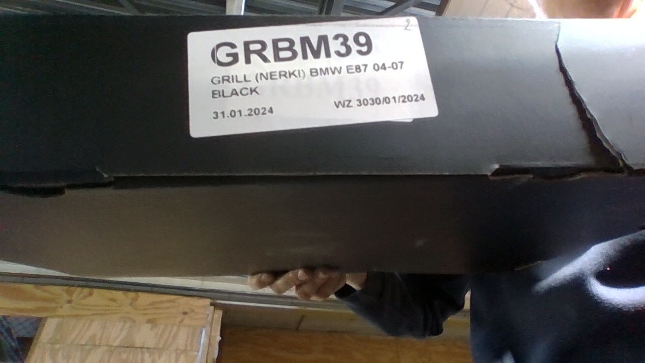 Grill BMW E87/E81 (04-07) Mat Zwart - 65% Korting!