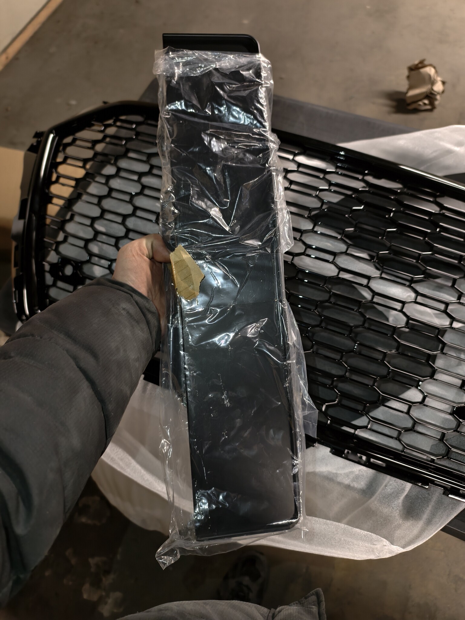 Grill AUDI A3 (8V) 17- RS3 STIJL Glanzend Zwart (50% Korting)