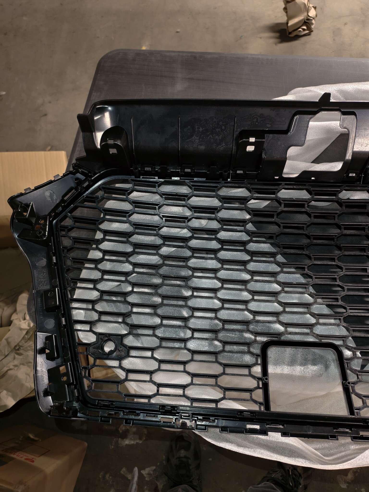Grill AUDI A3 (8V) 17- RS3 STIJL Glanzend Zwart (50% Korting)