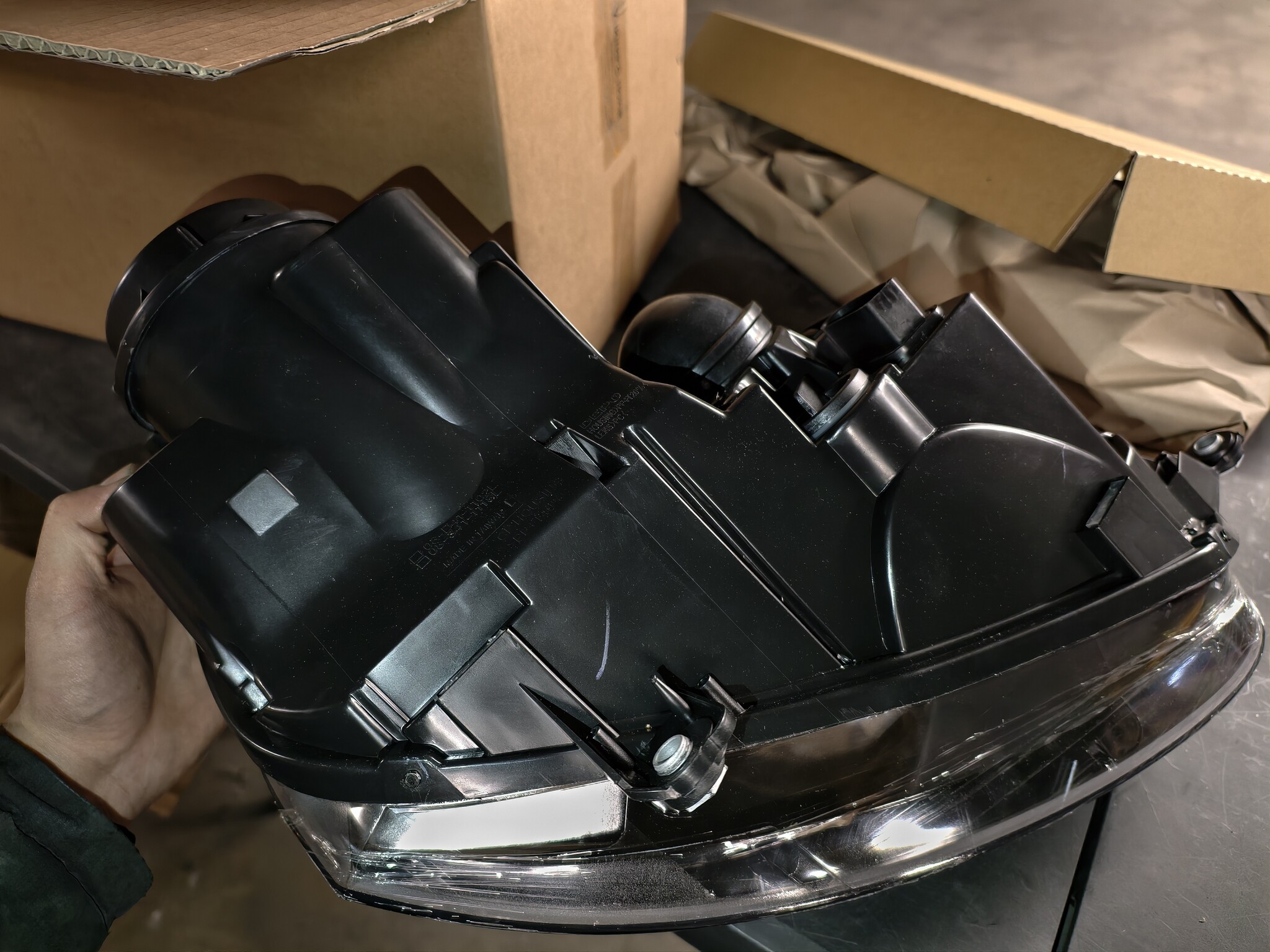 Koplampen VW Golf 5 (03-09) Zwart - 50% Korting!