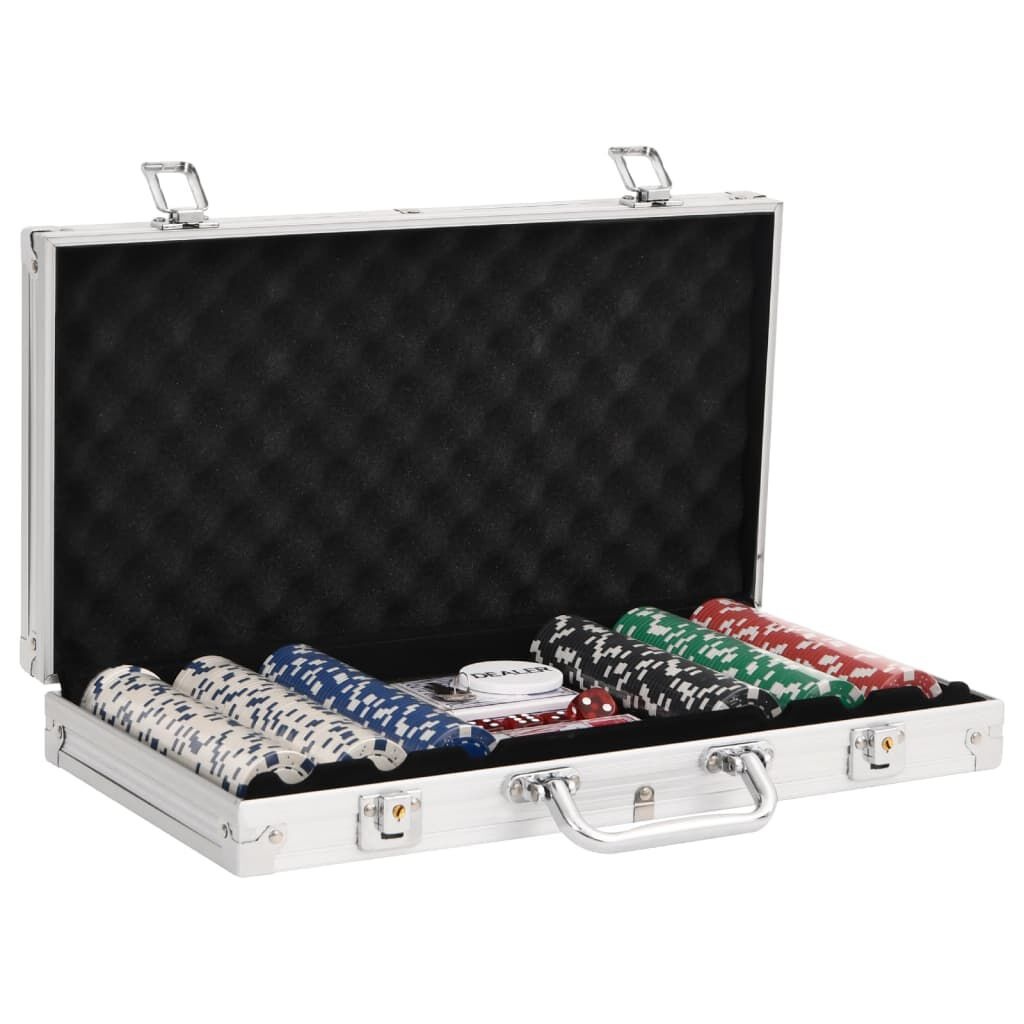 vidaXL 300-delige Pokerset 11,5 g - 40% Korting!