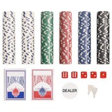 vidaXL 300-delige Pokerset 11,5 g - 40% Korting!