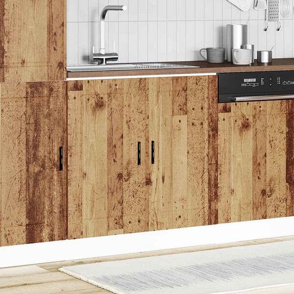 vidaXL Spoelbakonderkast Porto 80x46x81,5 cm Oud Hout - 40% Korting!