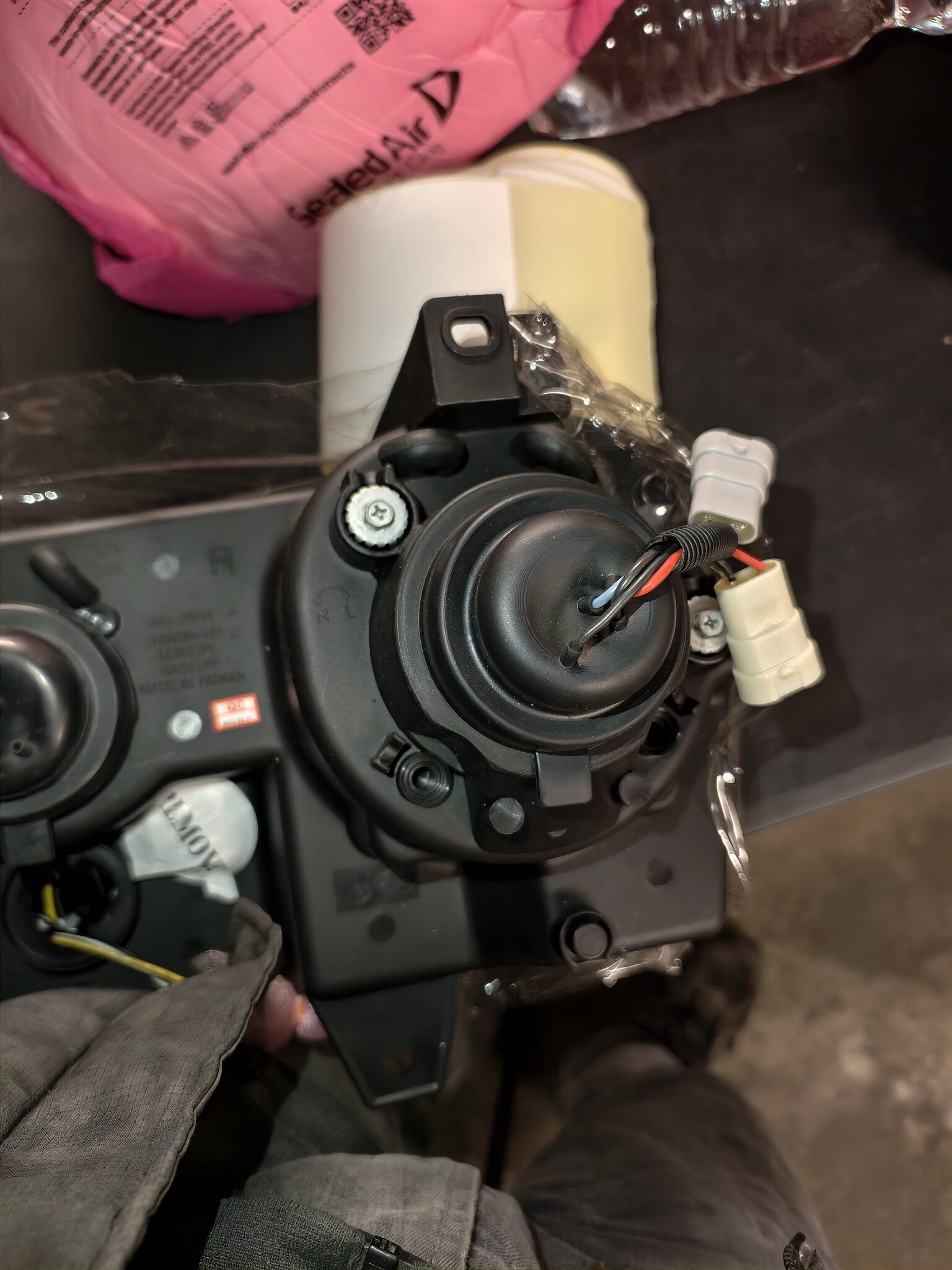 Koplampen Dual Halo Rims Chrysler 300C (05-10) Angel Eyes Zwart - 50% Korting!