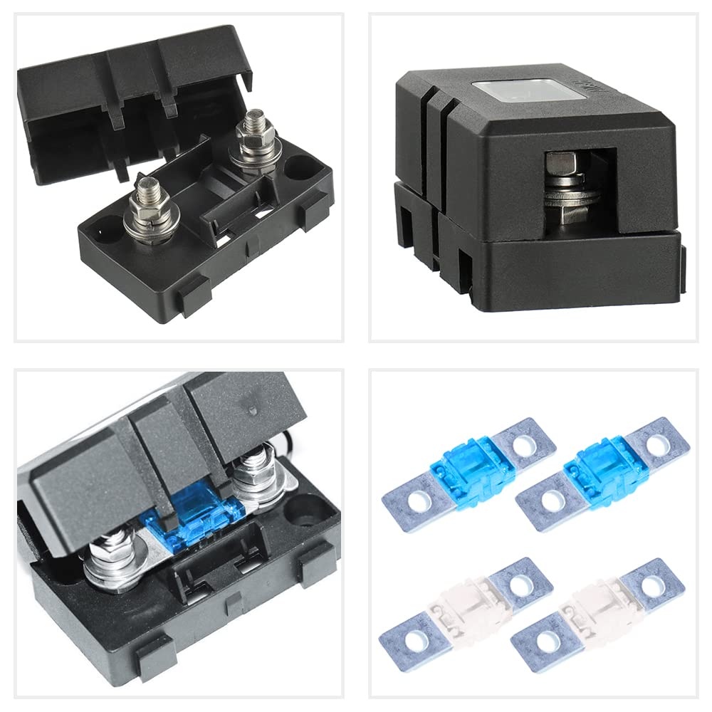 4x MIDI Zekeringhouders 60A/80A - 60% Korting