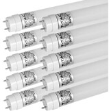 Set 10 LED TL-buizen 120cm Neutraal Wit (4000K) 18W | -60% Korting