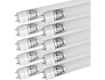 Set 10 LED TL-buizen 120cm Neutraal Wit (4000K) 18W | -60% Korting