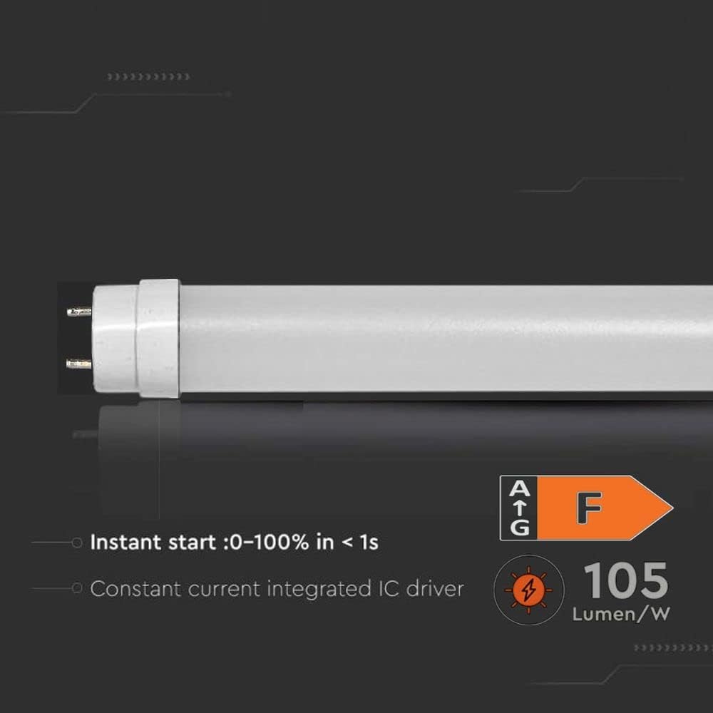 Set 10 LED TL-buizen 120cm Neutraal Wit (4000K) 18W | -60% Korting