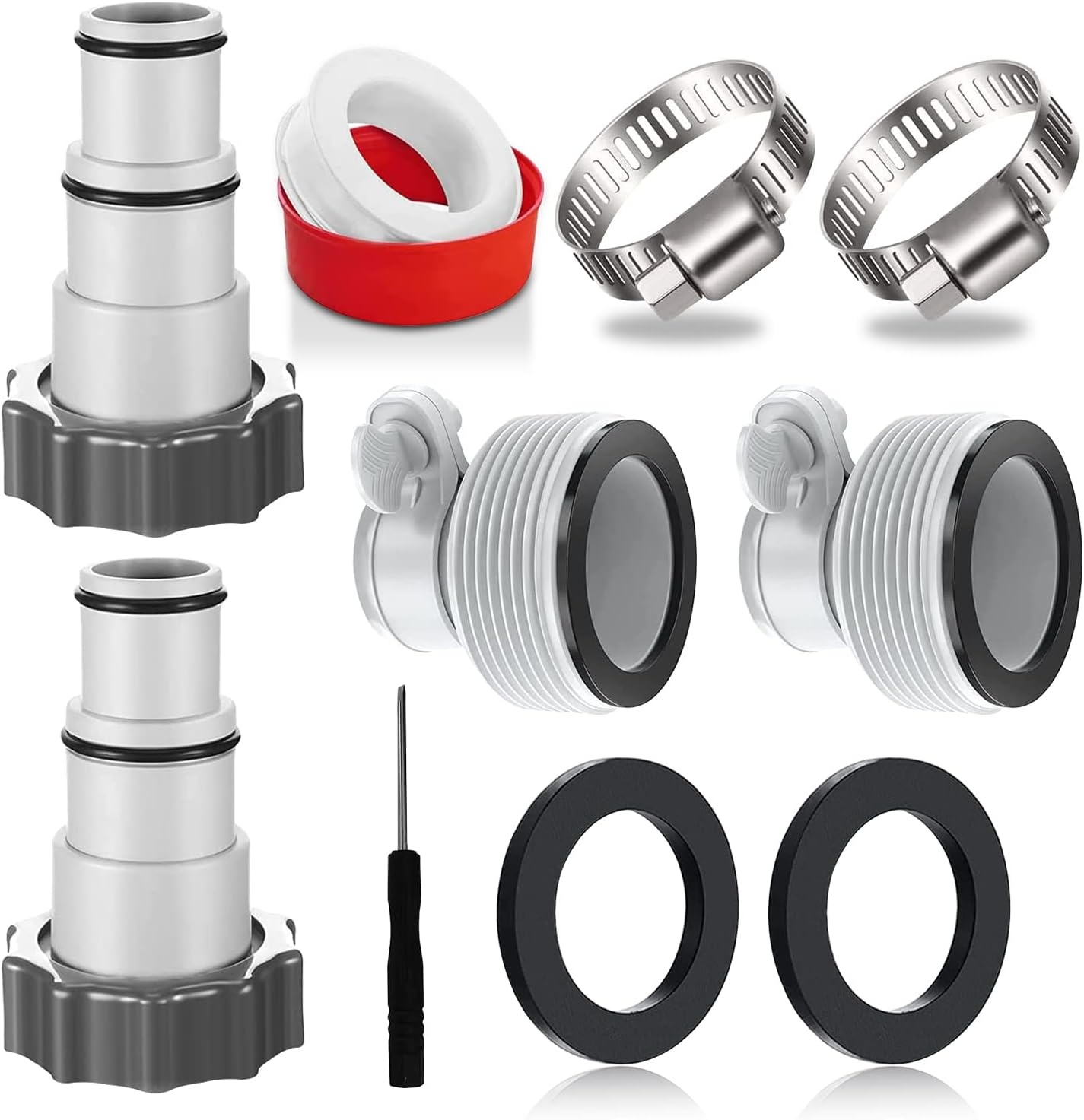 Intex Zwembadslangadapter Set A/B (Ø 32/38mm) - 35% Korting!