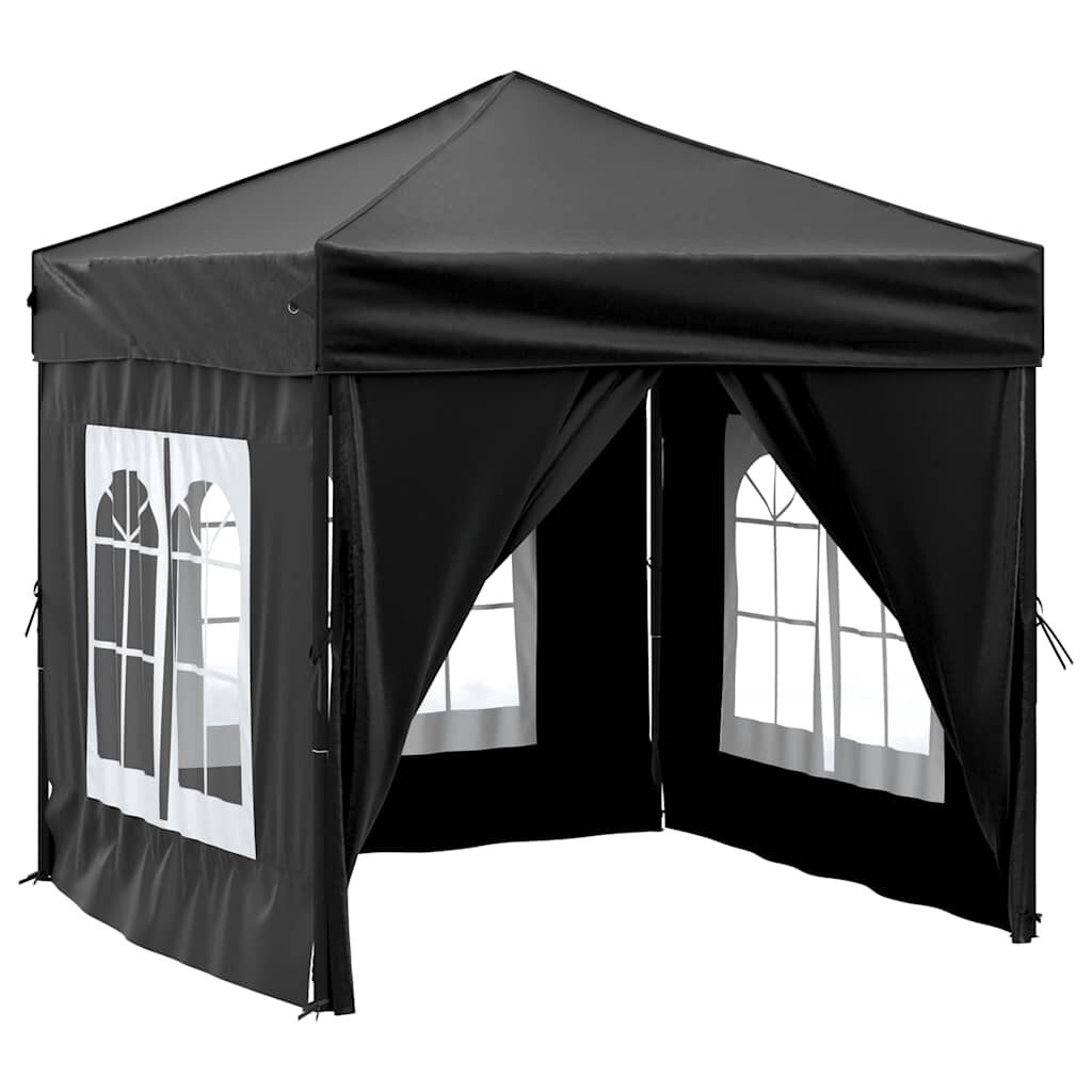 VidaXL Partytent 2x2m Zwart - 55% Korting - Retourdeal!