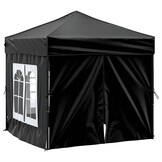 VidaXL Partytent 2x2m Zwart - 55% Korting - Retourdeal!