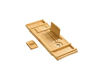 Plateau de baignoire en bambou - Default Title