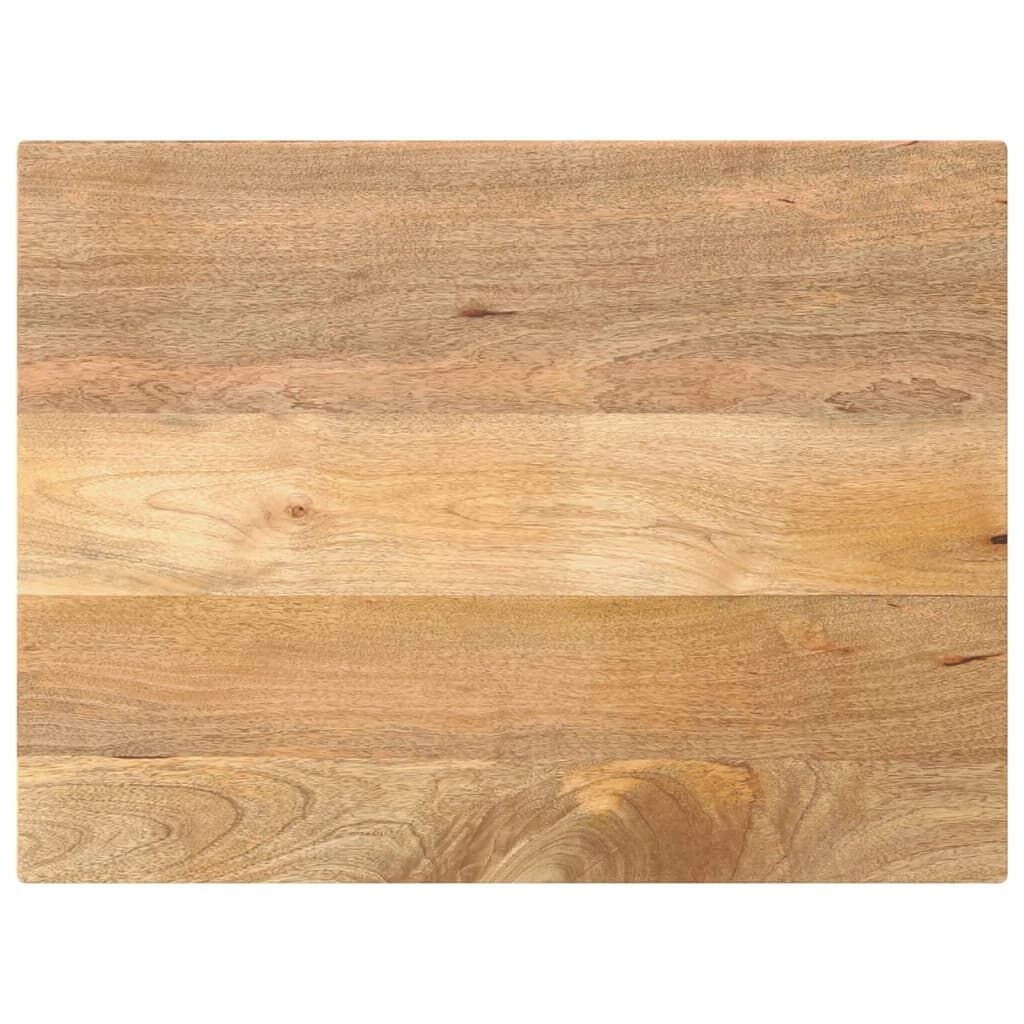 vidaXL Tafelblad rechthoekig 80x70x3,8 cm massief mangohout