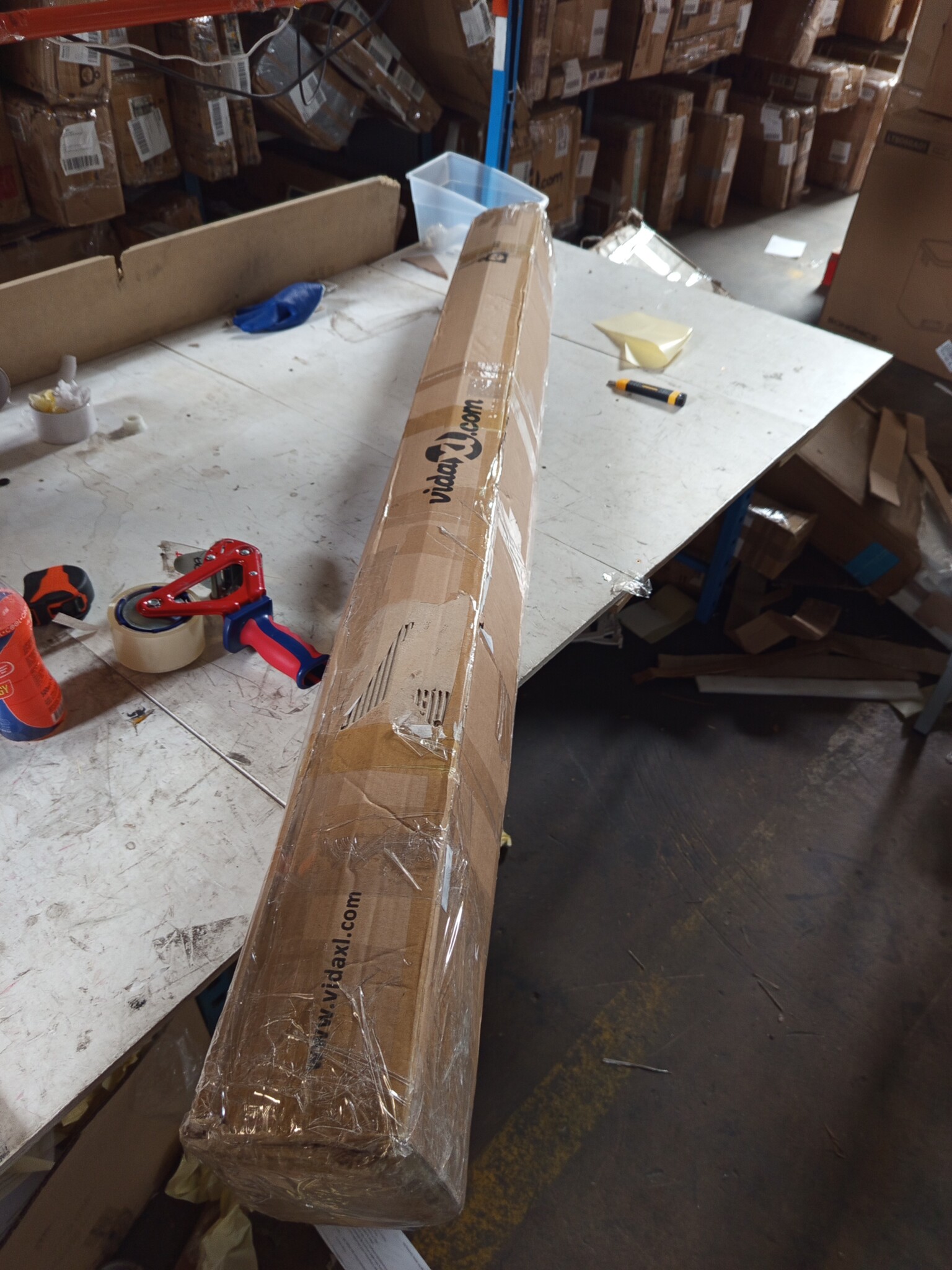 vidaXL Kamerscherm 165x400 cm bamboe lichtnaturel