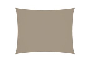 vidaXL Zonnescherm rechthoekig 3x6 m oxford stof taupe