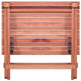 vidaXL 4-delige Tuinset voor kinderen massief eucalyptushout