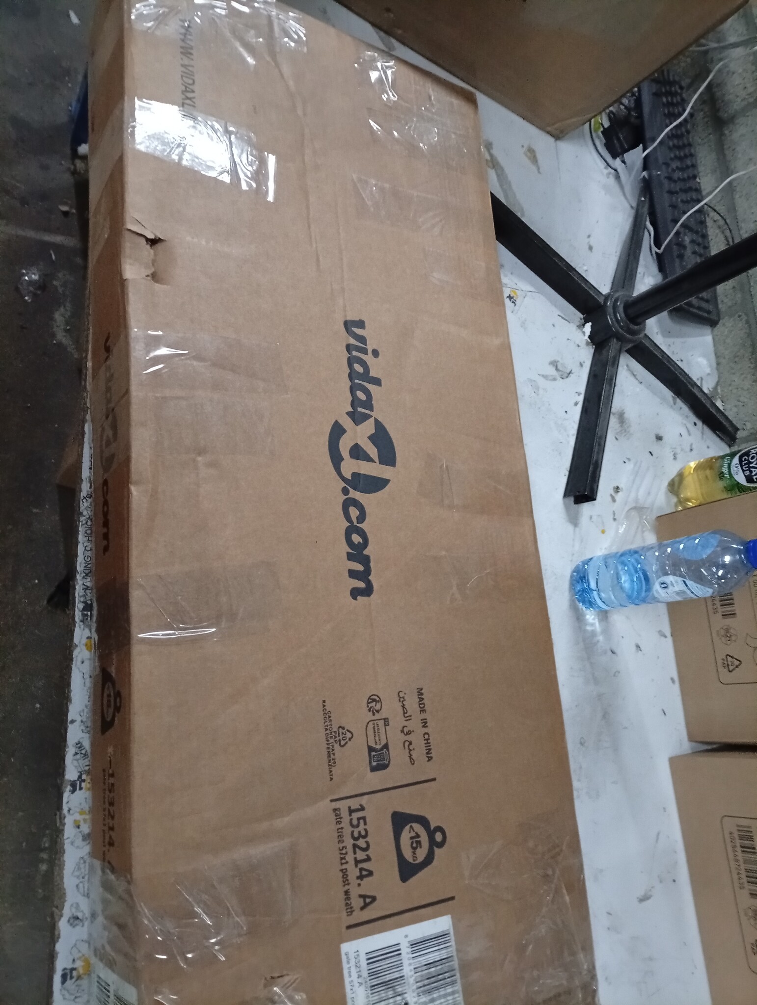 vidaXL Poort 105x80 cm boomontwerp cortenstaal