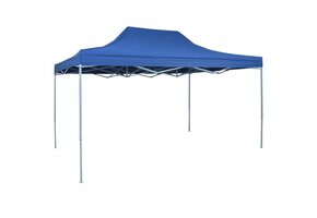 vidaXL Vouwtent pop-up 3x4,5 m blauw