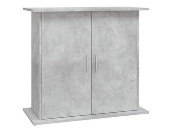 vidaXL Aquariumstandaard 81x36x73 cm bewerkt hout betongrijs