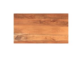 vidaXL Tafelblad rechthoekig 100x50x2,5 cm massief acaciahout