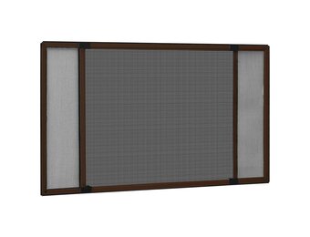 vidaXL Uitschuifbare Raamhor (100-193)x75 cm Bruin - 44% Korting!