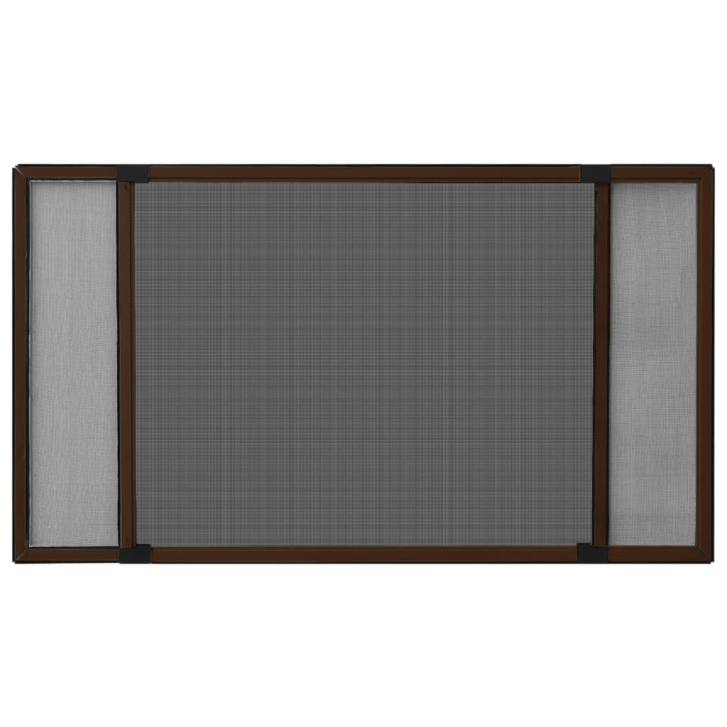 vidaXL Uitschuifbare Raamhor (100-193)x75 cm Bruin - 44% Korting!