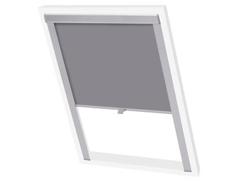 vidaXL Rolgordijn Verduisterend Grijs 206 - 71% Korting!