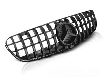 Grill Mercedes GLC W253 (vanaf 2015) Sport Glanzend Zwart - 55% Korting