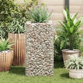 VidaXL Gabion Plantenbak Verhoogd (50x50x100cm) - 46% Korting!